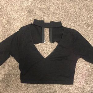 Crop top going out shirt